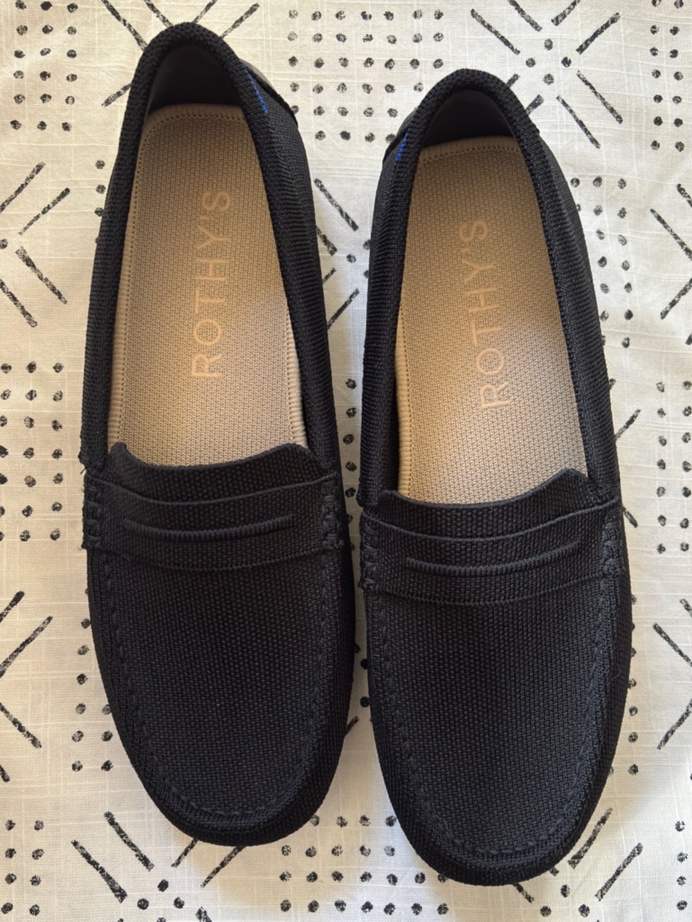 Rothy’s The Driver Shoes / Black / Women’s Size 9.5 / Barely Worn!